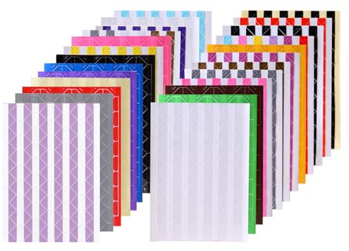 2550Pcs Photo Corners, Self Adhesive Photo Edge Corner Stickers Archival Mounting Stickers Photo Holders for Albums Scrap Book Scrapbooking Picture Personal Journal DIY Craft Creative Scrapbook
