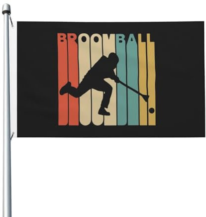 Drapeau Balai De Style Vintage Avec Œillets Drapeau De Jardin Décoratifs Pour Décorations Maison Intérieur 90X150cm