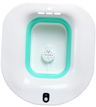 WRITWAA Elektrische Sitzbadewanne Sitzbadewanne Für Frauen Und Schwangere Einweichwanne Für Hämorrhoiden Und Postpartale Pflege Robust Und Sicher