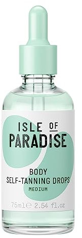 Isle of Paradise Gocce autoabbronzanti per il corpo, verde: per tonalità della pelle medie, 75 ml