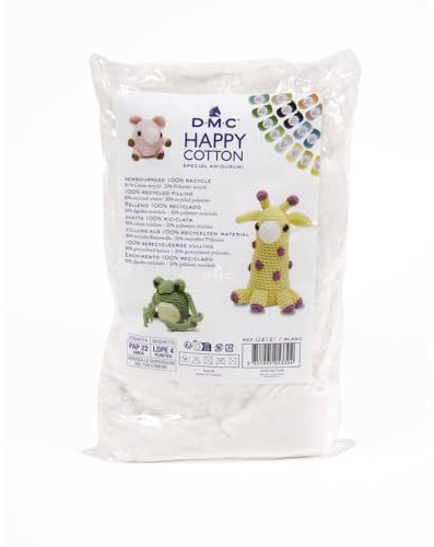 DMC Happy Cotton Ovatta di imbottitura speciell Amigurumi-300 gr amigurumi