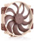 Noctua NF-A14x25r G2 PWM, Premium-Quality Quiet Round-frame 140mm PC Fan, 4-pin (Brown)