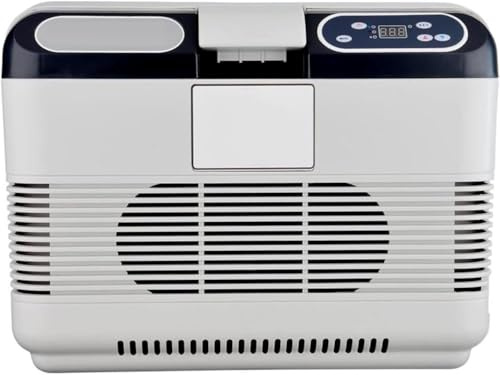 GYDUHYE Compressor Portable Small Refrigerator Car Refrigerator 12v/24v/220v Mini Electric Cooler For Driving Travel Fishing Outdoor And Home Use(Size:15L)