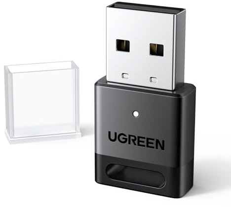 UGREEN Adapter Bluetooth 5.4 Dongle für PC, USB Bluetooth Stick für Maus, Tastatur, Kopfhörer, Handy, Controller, für Windows 11/10/8.1