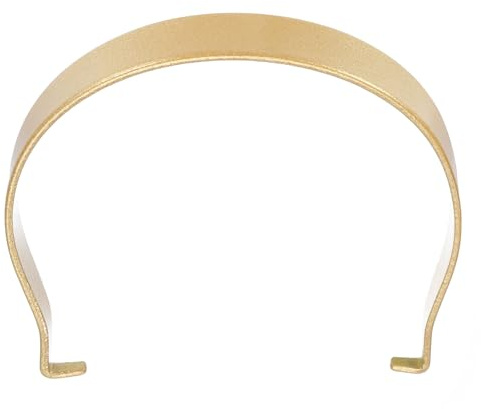 sourcing map Metal Tea Pot Handle Internal Buckle Teapot U-Shape Handle Replacement for Span 4.5-5 Inch Ceramic Pottery Teapot Kettle Accessories Supplies, Gold