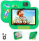 Android 14 Tablet per Bambini da 10 Pollici, 10GB RAM 64GB ROM, Tablet Octa-Core con Custodia, Display IPS 1280x800, 6000mAh, Doppia Fotocamera, Bluetooth e WiFi6, Grande Regalo per i Bambini (Verde)