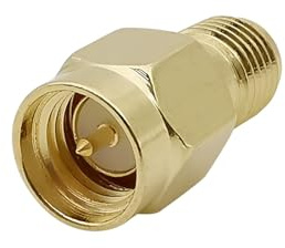 2st SMA hane till RP SMA hona RF koaxialadapter SMA-kontakt till RP SMA-jack Rak kontakt for GPS FPV Drone Wi-Fi-antenn