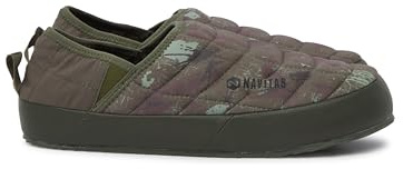 Naitas Polar Tec Bivvy Slipper - Camo Fishing Outdoor Winter Footwear (Camo, UK Footwear Size System, Adult, Men, Numeric, Medium, 9)