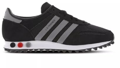 adidas Originals Black LA Trainer IG1750 Zapatillas Clásicas Cómodas Retro Deportivas Gimnasio Running para Hombre (Negro, Sistema de Tallas de Calzado del Reino Unido, Adulto, Hombre, Numérico, Medio