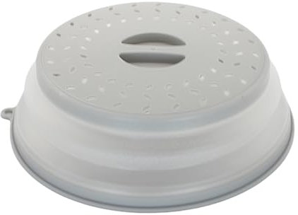 ALLY-MAGIC Microwave Cover, Collapsible Microwave Food Cover with Hook Microwave Splatter Cover, Multi-Functional Steam Vents Microwave Lid for Fruit Vegetables Kitchen Cooking Y4WBLG