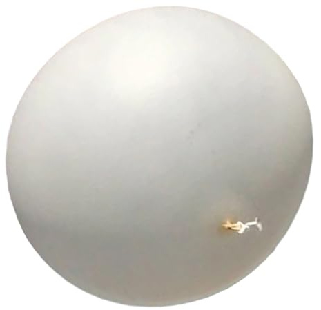 SAFIGLE Palloncino Gigante Bianco in Lattice 336 Pollici 1000 G Palloncino Professionale per Osservazioni Meteorologiche Decorazioni Aeree per Feste di Compleanno Fidanzamento e