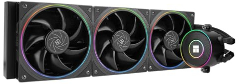 Thermalright Aqua Elite 360 V5 ARGB Noir CPU refroidisseur liquide, 360 taille de rangée de refroidissement, pour AM4 / AM5, Intel LGA115X / 1200/1700/1851, 360mm AIO