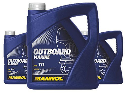 3 x 4L MANNOL Outboard Marine/API TD NMMA TC-W3 2-Takt Bootsmotoröl