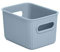 TATAY Cestino Portaoggetti Baobab, 1,5L di Capacita, Polipropilene, Senza BPA, Blu, Dimensione 12,5 x 16,4 x 10 cm
