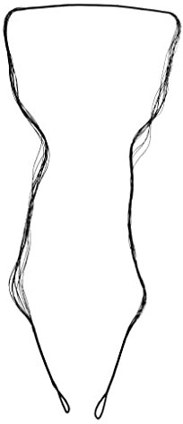 harayaa Jagd Ersatzsehne für Traditionellen Recurve Bogen, 160cm / 63 Zoll