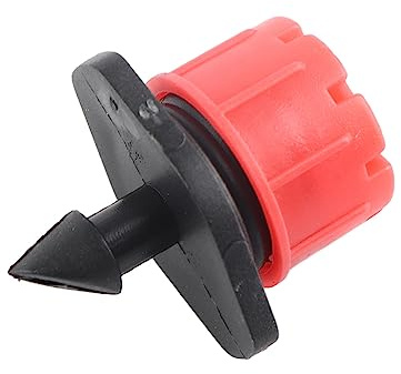 Goteros de riego ajustables, 50 uds., con rosca 1/4″, compatibles tubos 3/5 mm y 4/7 mm, fabricados en plástico resistente ecológico