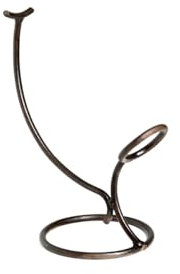 Ánforas de Mar Soporte Inclinado Tipo Botellero PIE501 (28 x 13cm) (Negro)