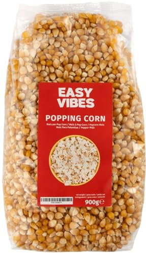 Easy Vibes - Maïs à Pop Corn (900g) | Maïs à Pop Corn X-Large Paquet 900g