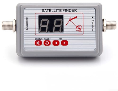 Détecteur de signal numérique portable pour systèmes satellites avec fonctions réglables