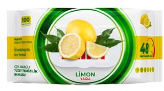 Surface Cleaning Bundle - Includes Fairy Multi Surface Wet Power Wipes – 100pcs - Fast Cleaning. Long-Lasting Supply. Trusted Power - with E-Ficci thank you card (Lemon)