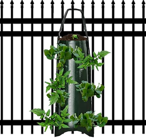 Générique Sacs De Culture Suspendables, Sacs De Plantation, Accessoire De Plantation pour Fruits Et Légumes Fleurs Piments en Extérieur Balcon Terrasse Jardin Extérieur