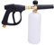 Schneeschaumlanze Auto Wascher Schaumstoff Flasche mit Hochdruckwascher Pistole Adjustable Nozzle Soap Dispenser 1/4 Quick Release Verbinder(mit Schaumlanze Pistole)