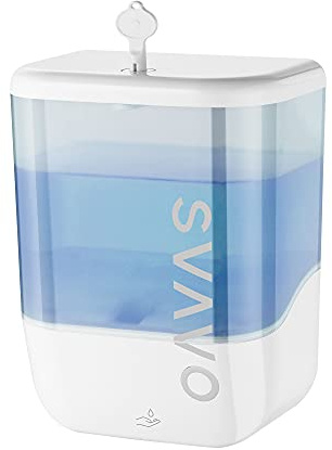 SVAVO 34oz / 1000ml Automatic Soap Dispenser Hand Sanitizer Dispenser Wall Mount, Touchless Electric Sensor Pump Battery Operated for Offices Home Kitchen Bathroom Hotel Restaurant Commercial