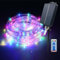 GLPE Solar Lichterkette Aussen, 20M 200 LED Lichtschlauch Außen mit Fernbedienung,8 Modi Solar Lichterschlauch Outdoor Wetterfest für Garten,Weihnachten,Trampolin,Schwimmbad