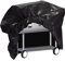 Ram® - Grande copertura per barbecue a barile di olio, per carrelli a olio, barbecue, protezione da giardino, impermeabile, 145 cm x 61 cm x 117 cm, colore: nero/grigio/verde (nero)