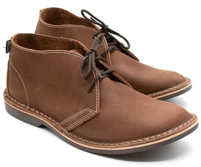 OLD RUGGED Handmade Genuine Leather Vellie Chukka Shoe (us_Footwear_Size_System, Adult, Men, Numeric, Medium, Numeric_12_Point_5)