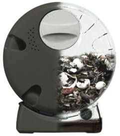 Compostador Doméstico Giratorio y Compacto 40L ImpakCity - Evita Malos Olores, Insectos y Roedores, con Compartimento de Líquidos Lixiviados, Fabricado en España con Materiales Reciclables