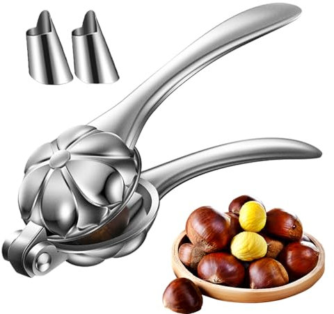 Maronen Schneider Kastanien Clip, Maroni Schneider Kastanien Schneider Nussknacker Maronizange, Maronenzange Esskastanien Schneider Chestnut Cutter Kastanienöffner Für Walnüsse, Kastanien, Nüsse