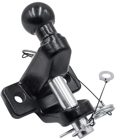 HEYOUTH Anhängerkupplung mit Ø50 mm Kugelkopf,Anhängerkupplungskugel 3.500kg Zugkraft,Zugkugelkupplung,für Pkw LKW Traktor