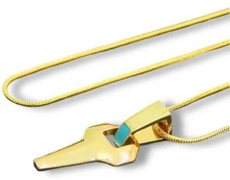 Pidak Collar futuro ciber - Metal - Cosplay - Edge, XL, Metal, No es una piedra preciosa
