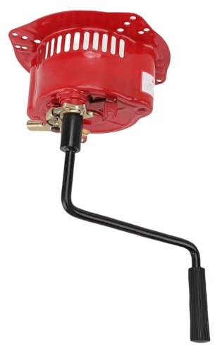 Luocute Arrancador de Manivela, Reemplazo de Metal para 170F 173F 178F 186F 188F 192F 195F, Instalación Simple para Generadores Cultivadores Maquinaria de Jardín Cortacéspedes Lavadoras
