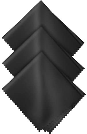 LetsSwipeThat® Paño Microfibra Limpia [3X Pack – 20x20cm] – Toallitas Gamuza Limpia Gafas