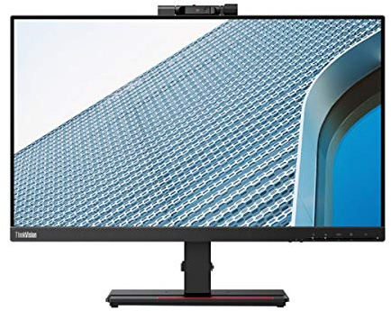 Lenovo ThinkVision T24v-20 - LED-Monitor - 61 cm (24) (23.8 sichtbar) - 1920 x 1080 Full HD (1080p) @ 60 Hz - IPS - 250 cd/m² - 1000:1-4 ms - HDMI, VGA, DisplayPort - Lautsprecher - Raven Black