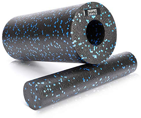 Core Balance 2 in 1 Faszienrolle mit herausnehmbarem Kern - Massiert das Tiefengewebe & lindert Rückenschmerzen - Fitness & Yoga für zu Hause - 2-teilig, 33 x 15 cm & 33 x 6 cm