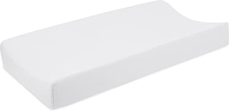aden + anais Essentials Changing Pad Cover, 100% Cotton Muslin, Super Soft, Breathable, Tailored Snug Fit, Single, Solid Grey