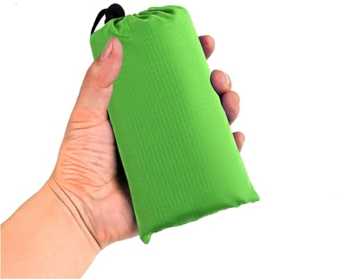 Waterproof Camping Tent Tarp, Ultralight Tent Footprint, Ground Tent Floor Saver for Camping Hiking (Green-79 x55)