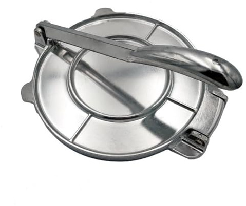 Stgbcst Tortilla-degpress dumpling wrapper-press aluminium tortilla-pressverktyg multifunktionell kökspress mjöl-tortilla-press (aluminiumlegering 8)