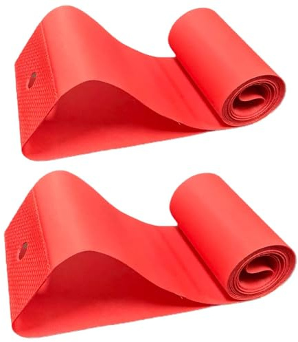 2-Pack Fälgband 20x4.0, Dubbelskikt Nylon PVC Fälgband för Fatbike Elcykel, Punkteringsskydd Fälgtejp Cykelslang Skydd för E-Bike Mountainbike 20x4.0 Tum