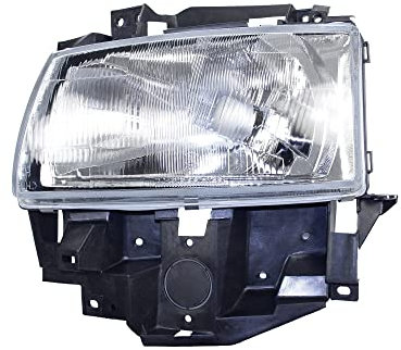 BESTPRICE 1x Hauptscheinwerfer vorne links H4 Frontscheinwerfer ohne Elektromotor für Typ Valeo, Kompatibel mit VW TRANSPORTER T4