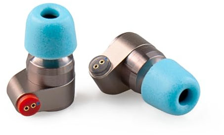 Tin Audio T2 HiFi IEM Auriculares de Doble Dinámico Sondeo 2DD Neutro HiFi Auricular Metal Auricular con Cable 2 Pines Desmontable (T2 Auriculares)