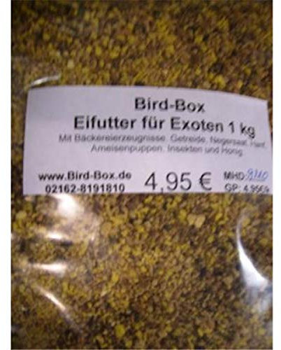 Bird-Box Eifutter für Exoten Inhalt 3 kg