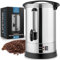 Zulay Premium 24L Commercial Coffee Urn - Stainless Steel Large Coffee Dispenser - Quick Brewing - Ideal for Large Crowds - Perfect for Any Occasion