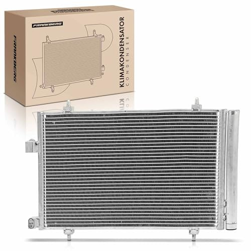 Frankberg Radiatore climatizzatore Condensatore climatizzatore Compatibile con 508 SW I 8E 2.0L C5 III Break RW 2.0L 508 I 8D 2.0L C5 III RD 2.0L 407 Coupé 6C 2.0L Replace# 940239