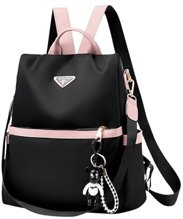 Aucuu Rucksack Damen Klein, Anti Diebstahl Daypacks, Tagesrucksack, Cityrucksack, Rucksacktaschefür Mädchen Frauen, Casual Daypack, Wasserdichte Schultertaschen, Reiserucksack für Reisen Schule Arbeit