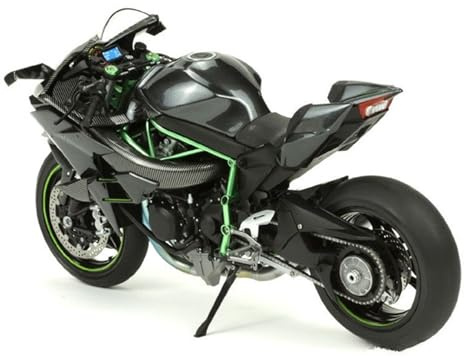 TYNBV Modèle de Collection 1/9 pour Kawasaki Ninja H2R 2019 Moto Jouet en Plastique Assemblage Modèle Kit