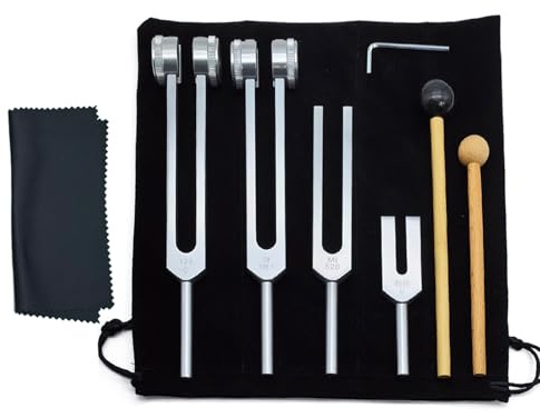 Vamend 128 Hz - The Healing Instrument,Vamend 128 Hz - The Healing | Stämgafflar 128 Hz aluminiumlegering multifunktionsstämgafflar för nybörjare, erfarna utövare, av